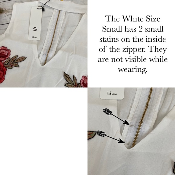 Sexy V Neck Keyhole Sleeveless Floral Embroidered Short Playsuit - Picture 15 of 16